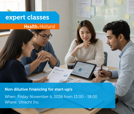 Expert Class 6 November 2026: Non-Dilutive Financing Strategies for Early-Stage Life Sciences Companies