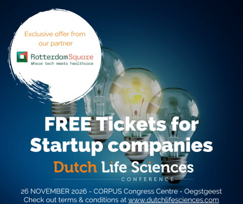 FREE tickets for Life Science Startups available
