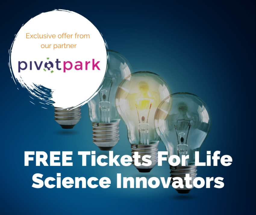 FREE tickets for Life Science Innovators available