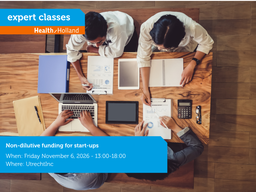 Expert Class 6 November 2026: Non-Dilutive Financing Strategies for Early-Stage Life Sciences Companies