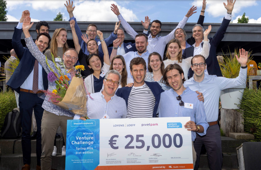 The LifeSciences@Work Venture Challenge Winner announcement at the DLSC!