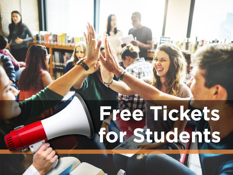 Free tickets for students