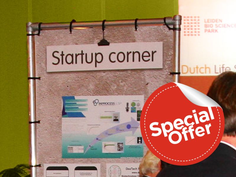 Special offer for startup companies