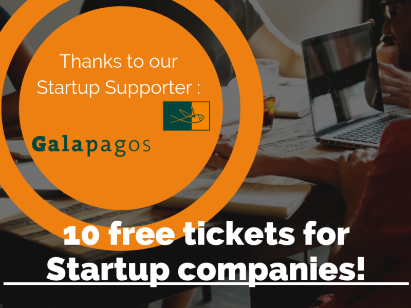 Free tickets available for Startups