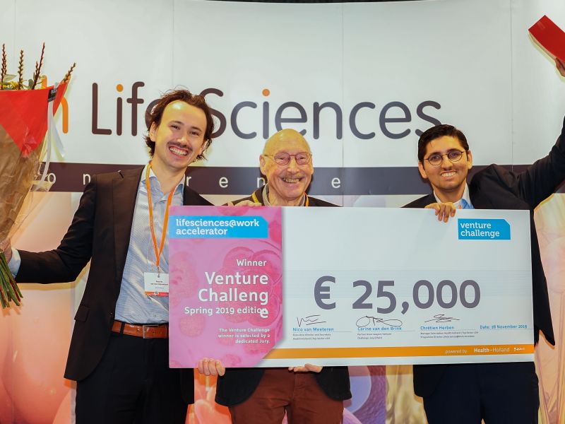 The winner of the Venture Challenge Fall 2019 is BIMINI Biotech