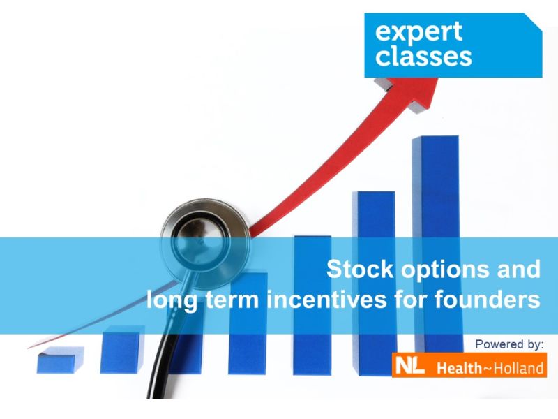 Join the Expert Class about stock options and long term incentives for founders